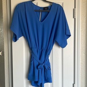 Vici blue romper size small